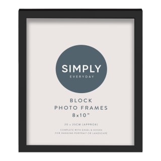 Simply Everyday 8 X 10" Block Frames 3pk - Black