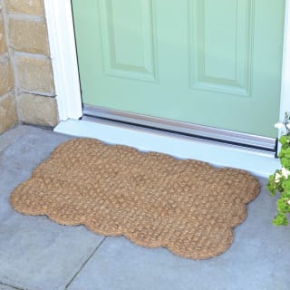 B&M Woven Coir Knot Doormat