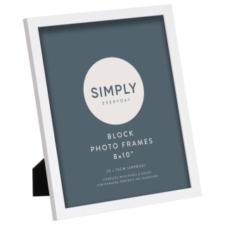 Simply Everyday 8 X 10" Block Frames 3pk - White