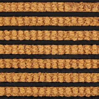 B&M Plaited Rubber Coir Doormat
