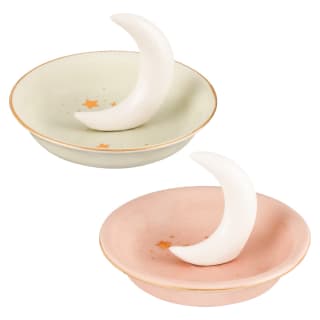 B&M Moon Trinket Dish - Green