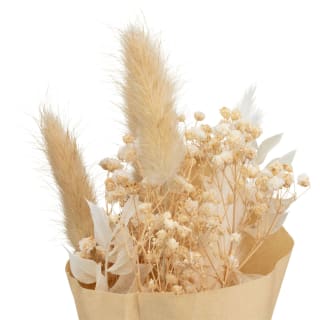 B&M Mini Dried Flower Bunch - Neutral