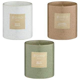 B&M Ceramic Wax Candle - Sugared Mandarin