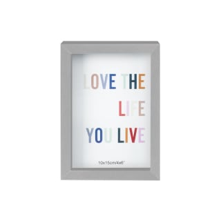 B&M Colourblock Frame 4 X 6" - Silver