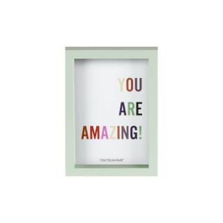 B&M Colourblock Frame 4 X 6" - Turquoise