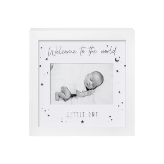 B&M Box Photo Frame - Welcome To The World Little One