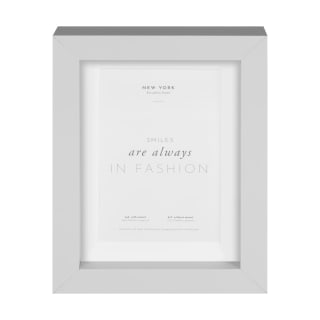 B&M New York Box Photo Frame - 4 X 6" - Grey
