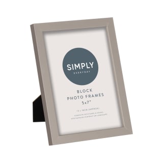 Simply Everyday 5 X 7" Block Frames 3pk - Grey