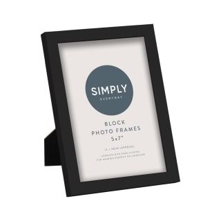  Simply Everyday 5 X 7" Block Frames 3pk - Black