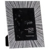 B&M Glitter Glass Photo Frame 5 X 7"