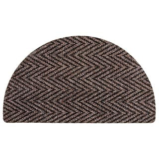 B&M Half Moon Indoor Chevron Doormat 40 X 70cm