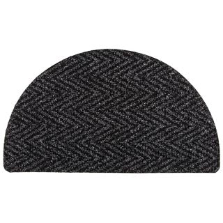 B&M Half Moon Indoor Chevron Doormat 40 X 70cm