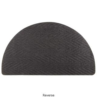 B&M Half Moon Indoor Chevron Doormat 40 X 70cm