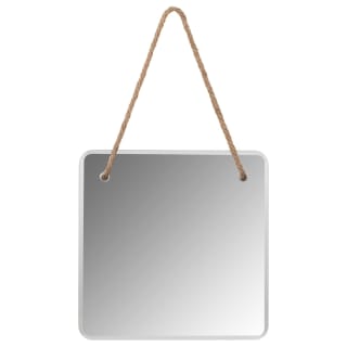 B&M Hanging Mirror - Natural Rope