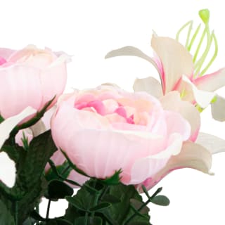 B&M Medium Flower Bunch - Pink