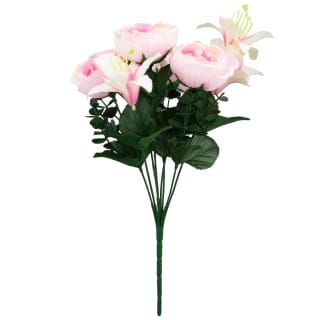 B&M Medium Flower Bunch - Pink