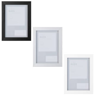 B&M Block Photo Frame 5 X 7" 2pk - White