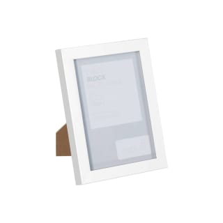 B&M Block Photo Frame 5 X 7" 2pk - White