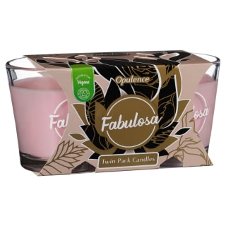  Fabulosa Candle Twin Pack 2pk - Opulence