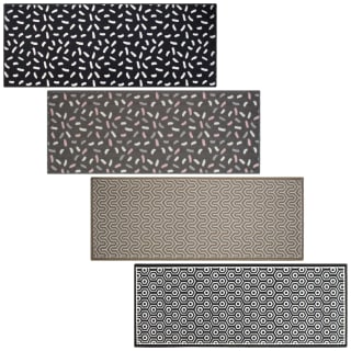 B&M Printed Runner 57 X 150cm - Grey Dash