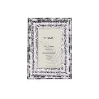 B&M Spotty Photo Frame 4 X 6" - Black & White