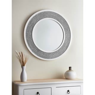 B&M Grey Rope Mirror - Grey