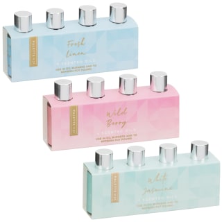 B&M Scented Refresher Oil 4pk - White Jasmine