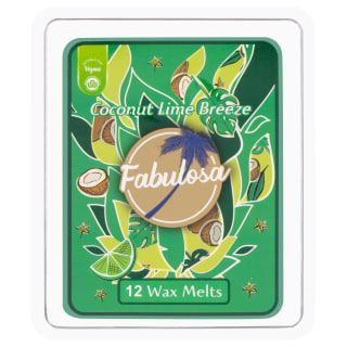  Fabulosa Wax Melts 12pk - Coconut Lime Breeze