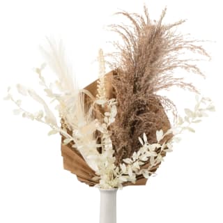 B&M Donut Vase With Dried Flowers