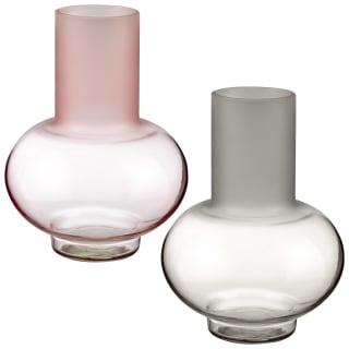 B&M Frosted Vase - Grey