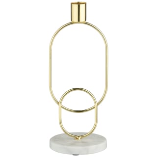 B&M Marble & Gold Candle Holder