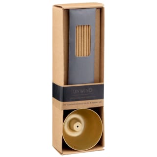 B&M Unwind Incense Sticks & Holder - Ylang Ylang, Rose, Patchouli