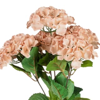 B&M Hydrangea Artificial Flower Bunch - Mink