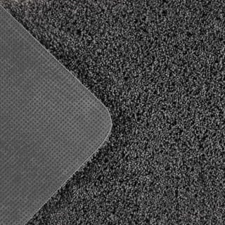 B&M Buddy Plain Shaggy Grey Runner Doormat