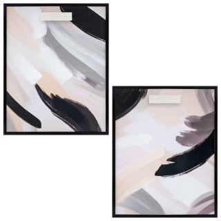  Assorted Abstract Framed Canvas