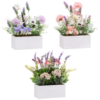 Bloom Floral Window Box - Purple