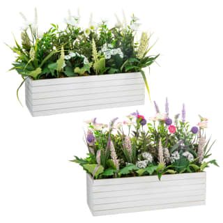 Bloom Extra Large Window Box - White