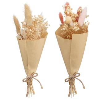 B&M Mini Dried Flower Bunch - Neutral