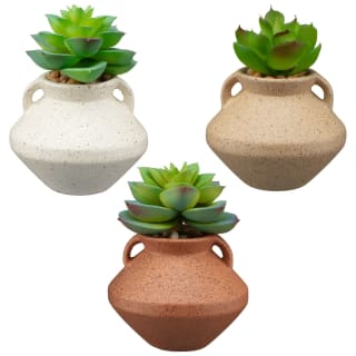 B&M Small Succulent Vase - Orange