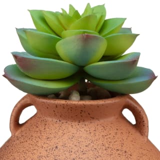 B&M Small Succulent Vase - Orange