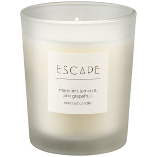 B&M Escape Scented Candle - Mandarin & Lemon & Pink Grapefruit