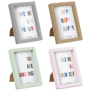 B&M Colourblock Frame 4 X 6" - Turquoise