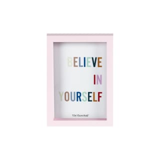 B&M Colourblock Frame 4 X 6" - Pink