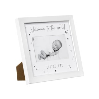 B&M Box Photo Frame - Welcome To The World Little One