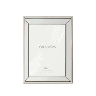 B&M Mirror Glass Photo Frame 5x7"
