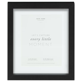 B&M New York Box Photo Frame - 6 X 8" - Black