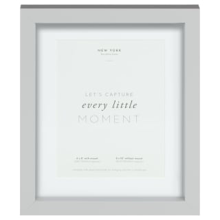 B&M New York Box Photo Frame - 6 X 8" - Grey