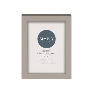  Simply Everyday 4 X 6" Block Frames 3pk - Grey