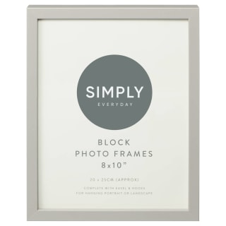  Simply Everyday 8 X 10" Block Frames 3pk - Grey