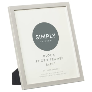  Simply Everyday 8 X 10" Block Frames 3pk - Grey